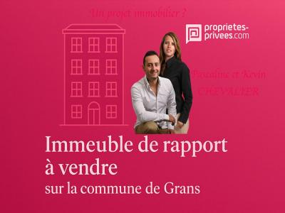Vente Immeuble GRANS 13450