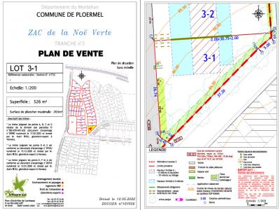 Vente Terrain PLOERMEL 56800