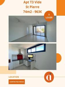 Location Appartement 3 pièces SAINT-PIERRE 97410