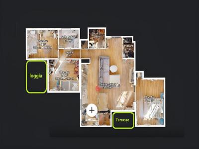 Vente Appartement 4 pièces DRAGUIGNAN 83300