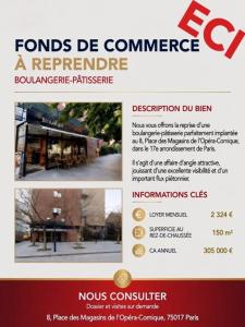 Vente Commerce PARIS-17EME-ARRONDISSEMENT 75017
