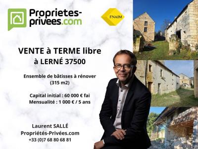 Vente Maison 11 pièces LERNE 37500