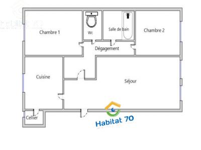 Location Appartement 3 pi�ces LURE 70200