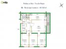 Location Appartement Mirebeau-sur-beze  21310 4 pieces 74 m2