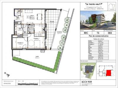 Vente Appartement 3 pi�ces PAU 64000