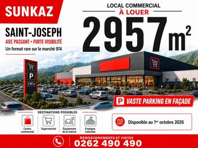 Location Local commercial SAINT-JOSEPH  974