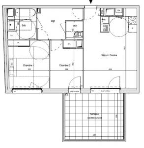 For rent Apartment MORANGIS  91