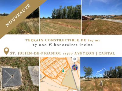 Vente Terrain SAINT-SANTIN 12300