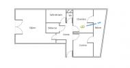 Location Appartement Champagney  70290 2 pieces 51 m2