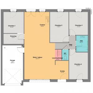 For sale House PLESSIS-GRAMMOIRE 