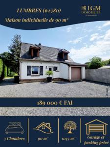 Vente Maison 4 pièces LUMBRES 62380