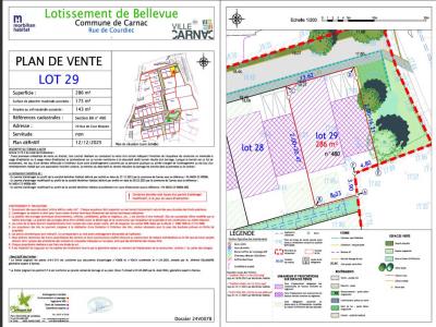 Vente Terrain CARNAC 56340