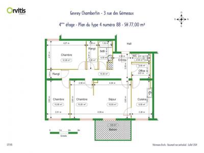 Location Appartement 4 pi�ces GEVREY-CHAMBERTIN 21220