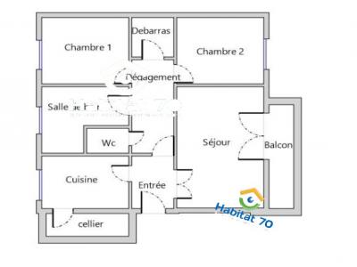Location Appartement 3 pièces PLANCHER-LES-MINES 70290