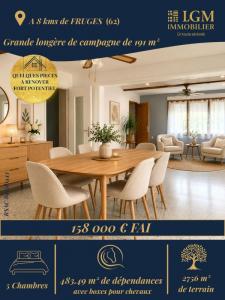 Vente Maison 6 pièces MENCAS 62310