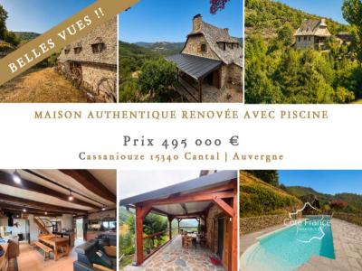 Vente Maison 6 pi�ces CASSANIOUZE 15340