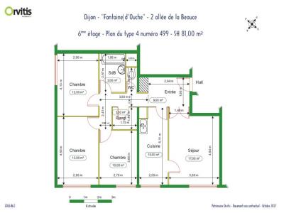 Location Appartement 4 pi�ces DIJON 21000