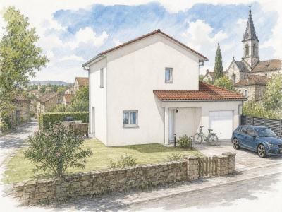 Vente Maison 4 pi�ces SAINT-GEORGES-D'ESPERANCHE 38790