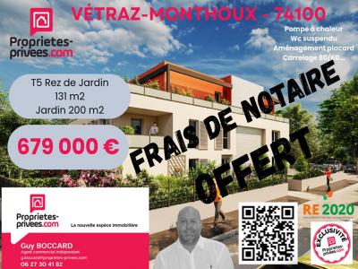 Vente Appartement 5 pi�ces VETRAZ-MONTHOUX 74100