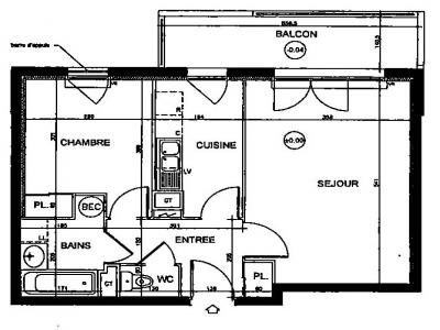 Location Appartement 2 pièces NANTES 44300