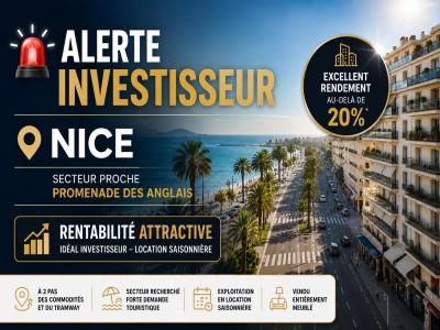 Vente Appartement 2 pi�ces NICE 06200