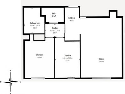 Vente Appartement BOIS-COLOMBES 
