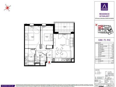 Location Appartement 3 pi�ces AVIGNON 84000
