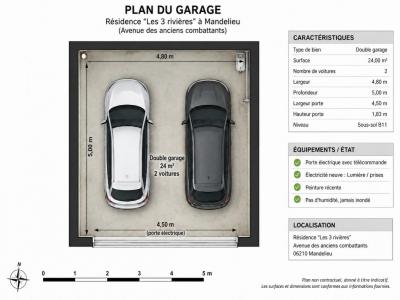 Vente Parking MANDELIEU-LA-NAPOULE 06210