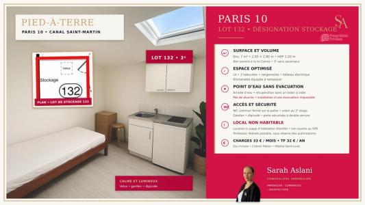 Vente Appartement PARIS-10EME-ARRONDISSEMENT 75010