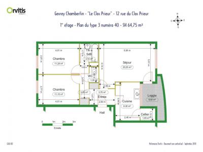 Location Appartement 3 pièces GEVREY-CHAMBERTIN 21220