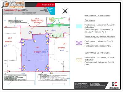 Vente Terrain SEGNY 01170