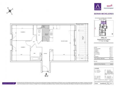 Location Appartement 3 pi�ces BERNIN 38190