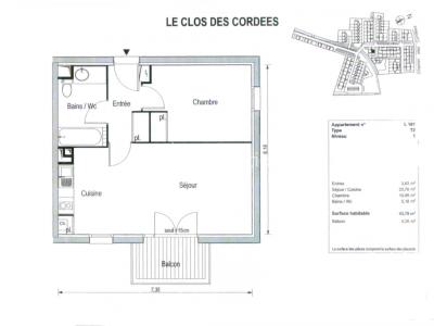 Location Appartement 2 pièces CHATELAILLON-PLAGE 17340