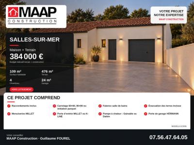 Vente Maison SALLES-SUR-MER  17