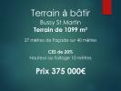Annonce Vente Terrain Bussy-saint-martin