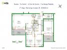 For rent Apartment Auxonne  21130 84 m2 4 rooms