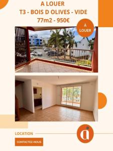 Location Appartement 3 pièces SAINT-PIERRE 97410