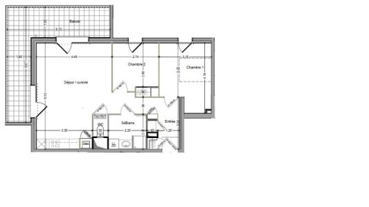 Location Appartement 3 pièces CLUSES 74300