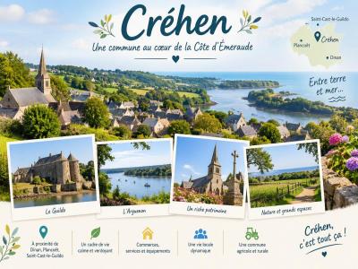 Vente Terrain CREHEN 22130