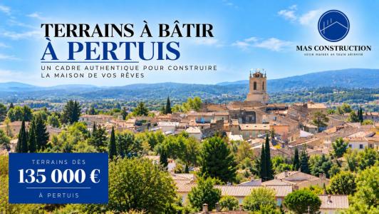 Vente Terrain PERTUIS 84120