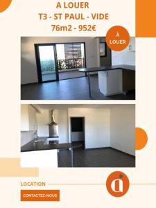 Location Appartement 3 pièces SAINT-PAUL 97460