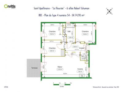 Location Appartement SAINT-APOLLINAIRE  21